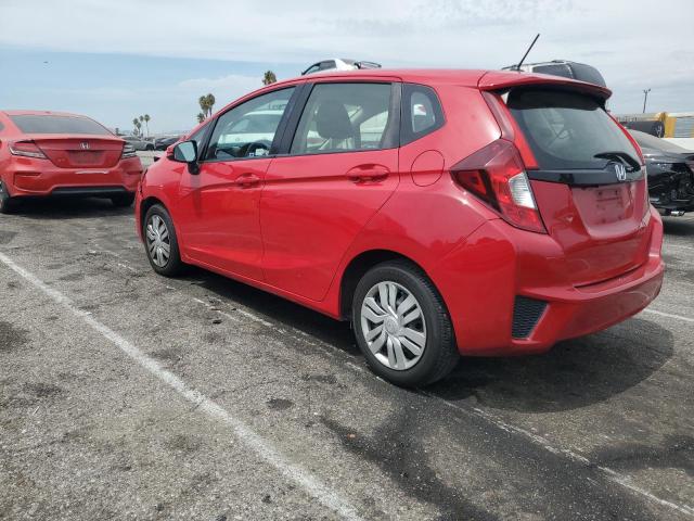 JHMGK5H51GX036186 - 2016 HONDA FIT LX RED photo 2