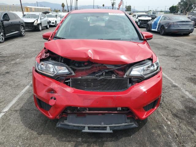 JHMGK5H51GX036186 - 2016 HONDA FIT LX RED photo 5