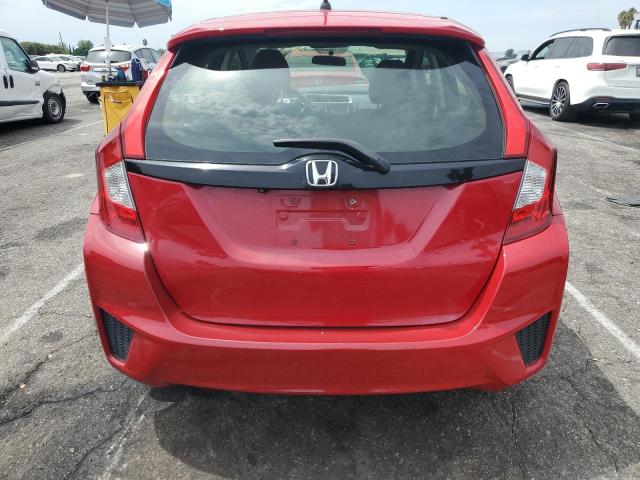 JHMGK5H51GX036186 - 2016 HONDA FIT LX RED photo 6