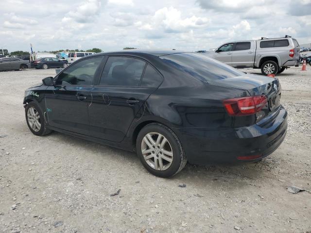 3VW2B7AJ4JM229957 - 2018 VOLKSWAGEN JETTA S Czarny zdjęcie 2