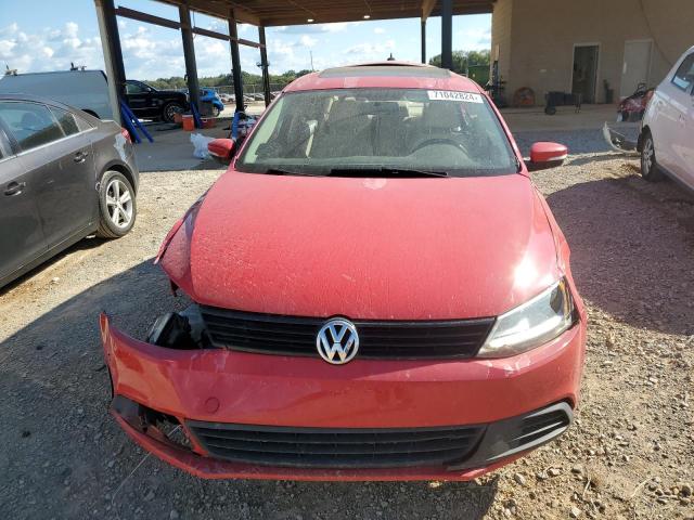 3VWLL7AJ4CM419049 - 2012 VOLKSWAGEN JETTA TDI RED photo 5