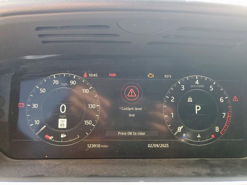 SALWR2RVXKA827990 - 2019 LAND ROVER RANGE ROVE HSE BLACK photo 9