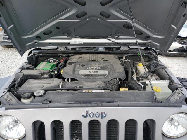 1C4BJWDG3GL161449 - 2016 JEEP WRANGLER U SPORT ვერცხლისფერი ფოტო 11
