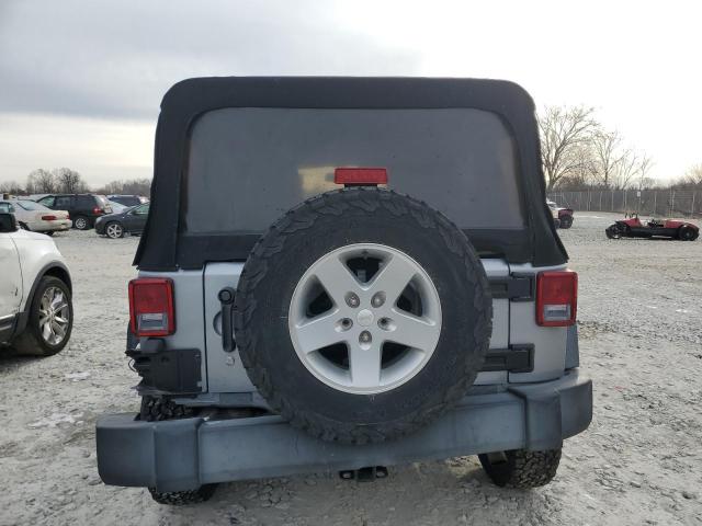 1C4BJWDG3GL161449 - 2016 JEEP WRANGLER U SPORT ვერცხლისფერი ფოტო 6