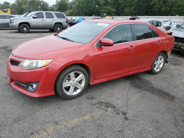 4T1BF1FK1CU585847 - 2012 TOYOTA CAMRY BASE RED photo 1