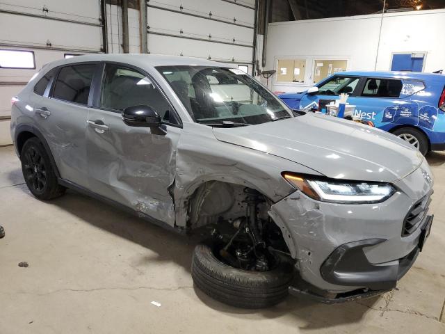 3CZRZ2H5XRM754990 - 2024 HONDA HR-V SPORT Сұр фото 4