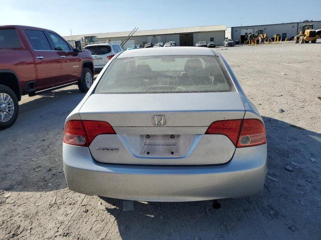 2HGFA16988H520412 - 2008 HONDA CIVIC EXL SILVER photo 6