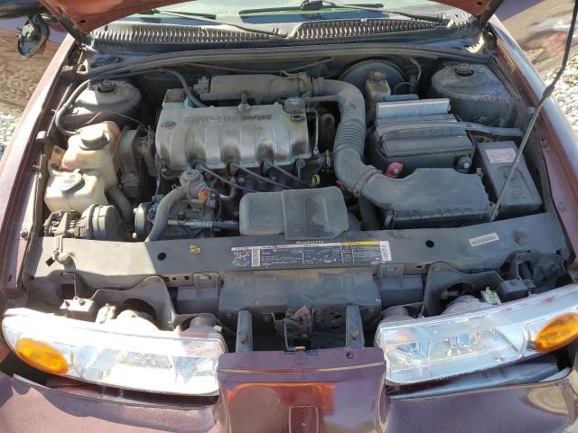 1G8ZH528X2Z254436 - 2002 SATURN SL1 BURGUNDY photo 11