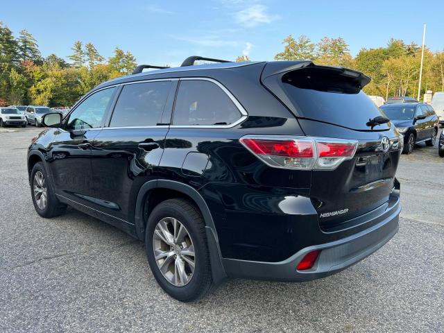 5TDJKRFH4FS131079 - 2015 TOYOTA HIGHLANDER XLE Qara foto 3