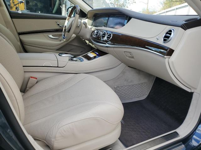 WDDUG8FB1HA299689 - 2017 MERCEDES-BENZ S 550 4MATIC BLUE photo 12