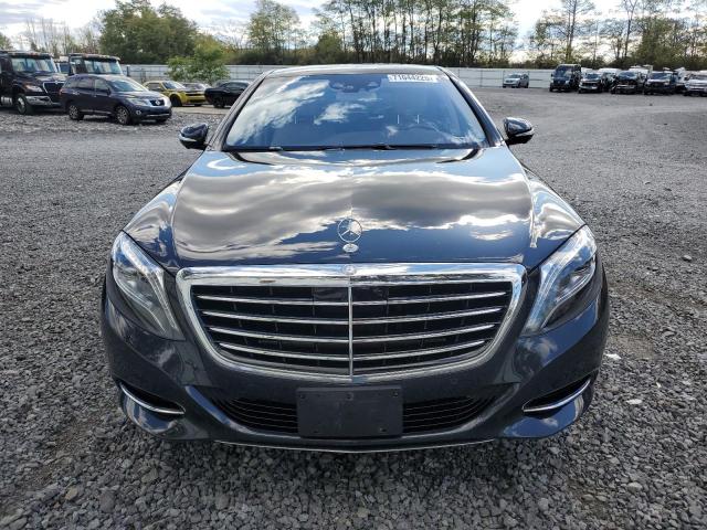 WDDUG8FB1HA299689 - 2017 MERCEDES-BENZ S 550 4MATIC BLUE photo 5
