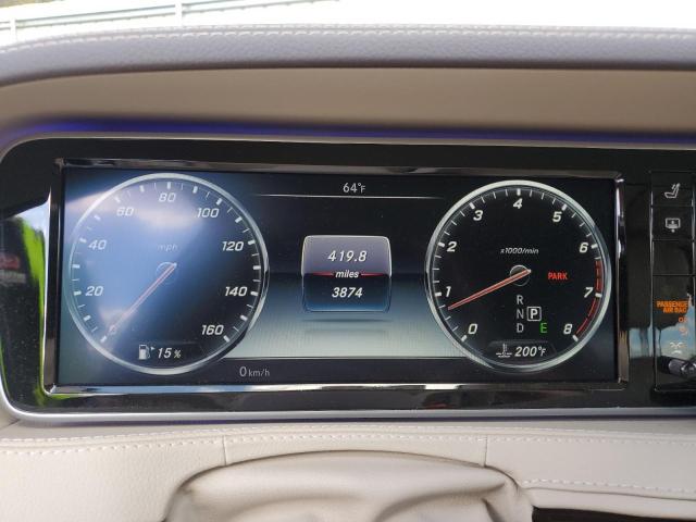 WDDUG8FB1HA299689 - 2017 MERCEDES-BENZ S 550 4MATIC BLUE photo 9