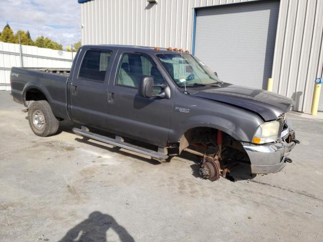 1FTNW21L64EA73780 - 2004 FORD F250 SUPER DUTY GRAY photo 4