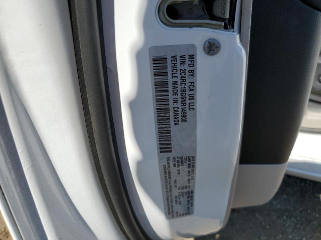 2C4RC1BG6NR149900 - 2022 CHRYSLER PACIFICA TOURING L WHITE photo 13