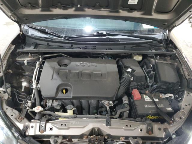 2T1BURHE4HC902170 - 2017 TOYOTA COROLLA L GRAY photo 11