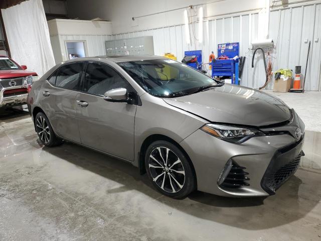 2T1BURHE4HC902170 - 2017 TOYOTA COROLLA L GRAY photo 4