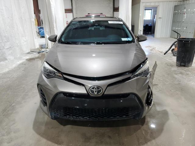 2T1BURHE4HC902170 - 2017 TOYOTA COROLLA L GRAY photo 5