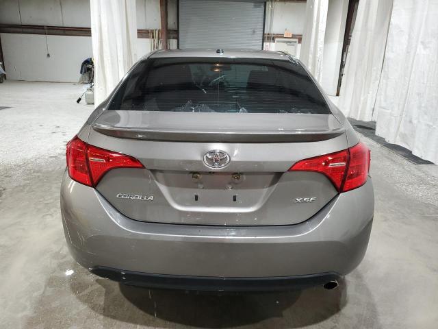 2T1BURHE4HC902170 - 2017 TOYOTA COROLLA L GRAY photo 6