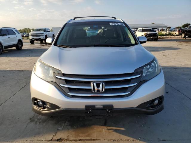 JHLRM3H72CC009061 - 2012 HONDA CR-V EXL SILVER photo 5