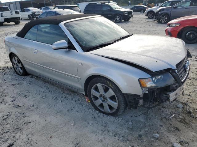 WAUDT48H55K016164 - 2005 AUDI A4 QUATTRO CABRIOLET SILVER photo 4