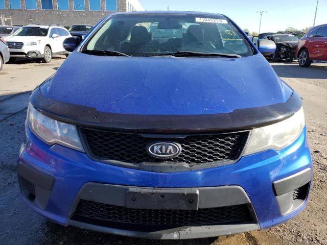 KNAFU6A22B5318237 - 2011 KIA FORTE EX BLUE photo 5