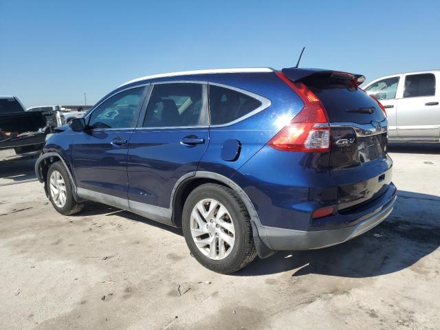 2HKRM3H75GH550497 - 2016 HONDA CR-V EXL BLUE photo 2