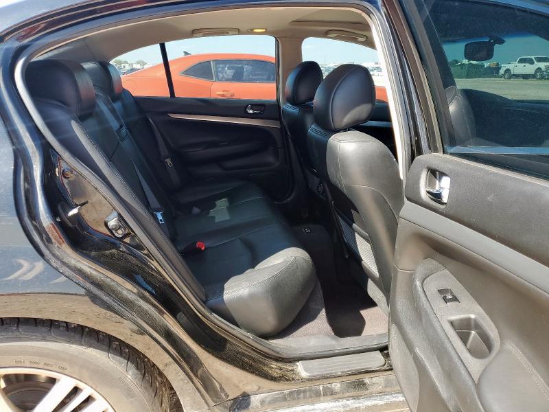 JN1CV6APXDM716094 - 2013 INFINITI G37 BASE BLACK photo 10