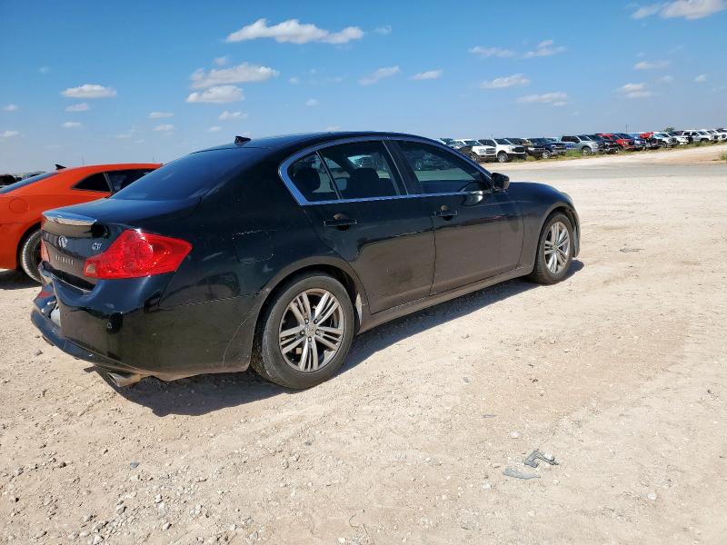 JN1CV6APXDM716094 - 2013 INFINITI G37 BASE BLACK photo 3