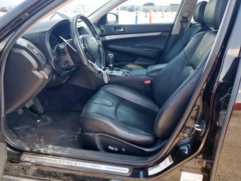JN1CV6APXDM716094 - 2013 INFINITI G37 BASE BLACK photo 7