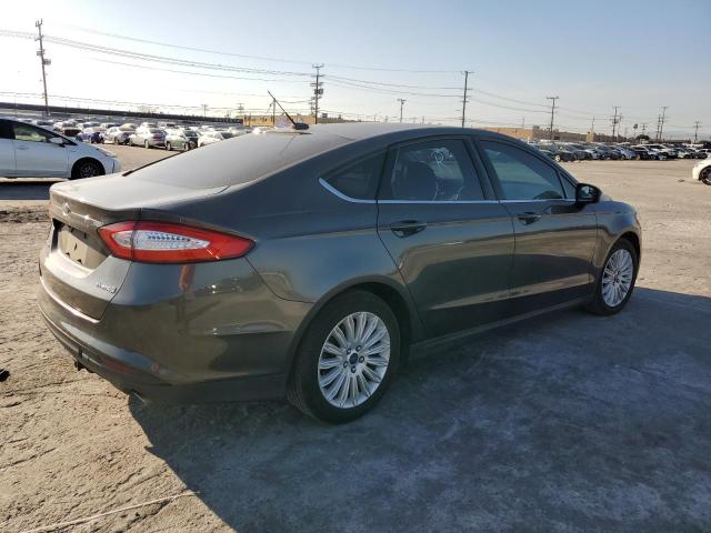 3FA6P0UU6GR318580 - 2016 FORD FUSION S HYBRID GRAY photo 3