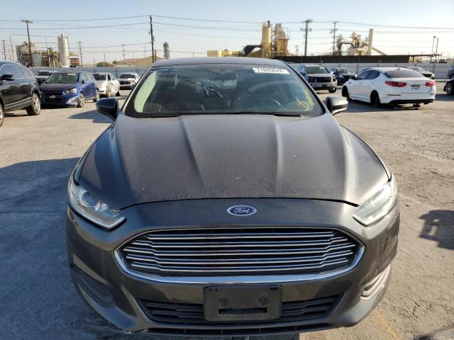 3FA6P0UU6GR318580 - 2016 FORD FUSION S HYBRID GRAY photo 5