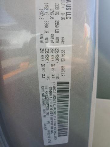 2C4RC1BG9HR539720 - 2017 CHRYSLER PACIFICA TOURING L Gümüş foto 13