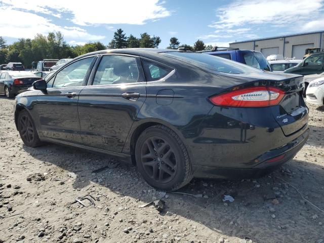 1FA6P0H71E5403105 - 2014 FORD FUSION SE BLACK photo 2