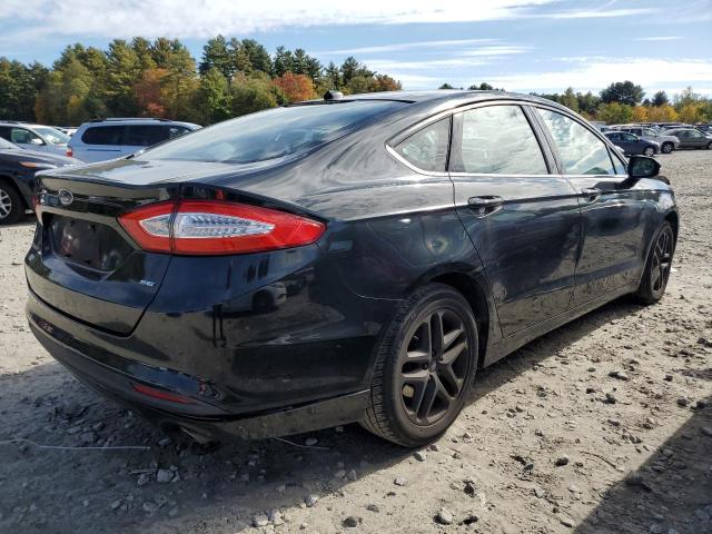 1FA6P0H71E5403105 - 2014 FORD FUSION SE BLACK photo 3