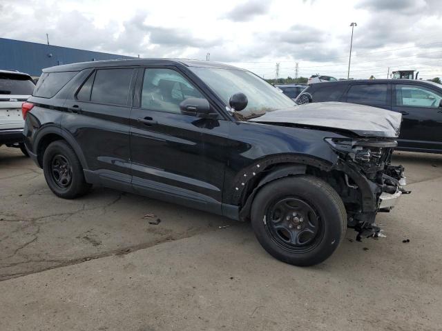 1FM5K8AC4PGA20109 - 2023 FORD EXPLORER POLICE INTERCEPTOR Negro foto 4