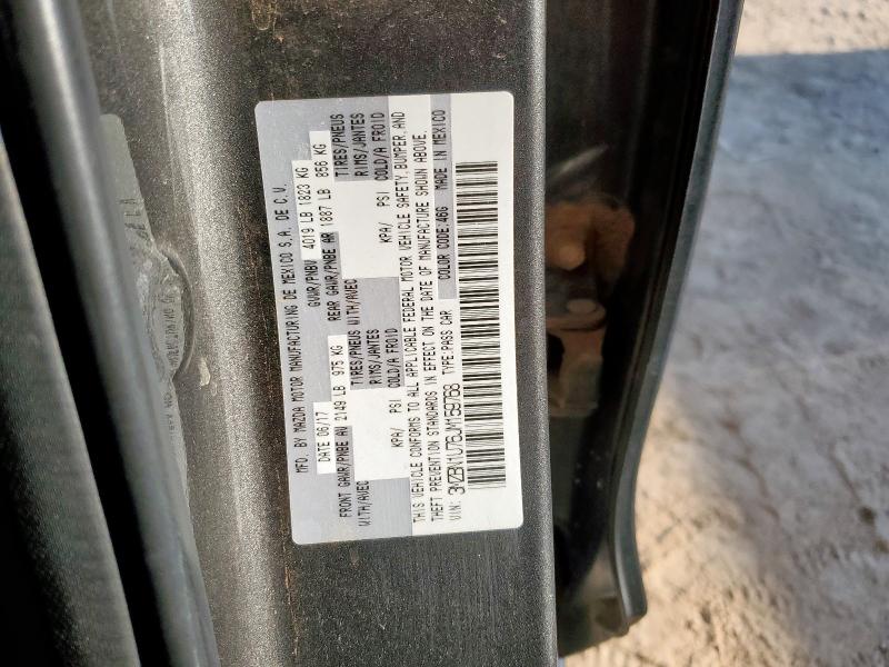 3MZBN1U76JM159768 - 2018 MAZDA 3 SPORT Серый фото 12