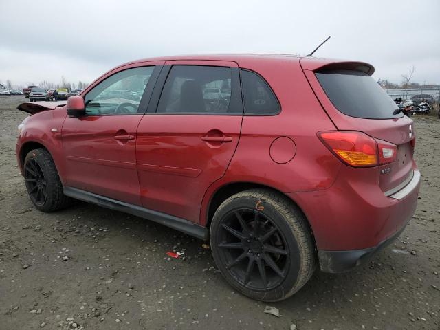 4A4AR3AW7FE038666 - 2015 MITSUBISHI OUTLANDER ES RED photo 2