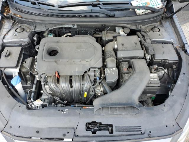 5NPE34AF2JH658527 - 2018 HYUNDAI SONATA SPORT GRAY photo 11