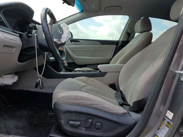 5NPE34AF2JH658527 - 2018 HYUNDAI SONATA SPORT GRAY photo 7