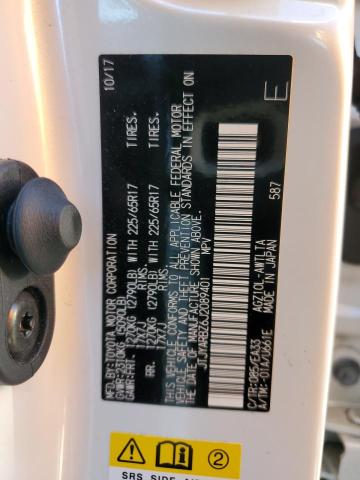 JTJYARBZ6J2089401 - 2018 LEXUS NX 300 BASE Ağ foto 12