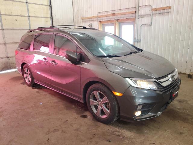 5FNRL6H78JB013469 - 2018 HONDA ODYSSEY EXL GRAY photo 4