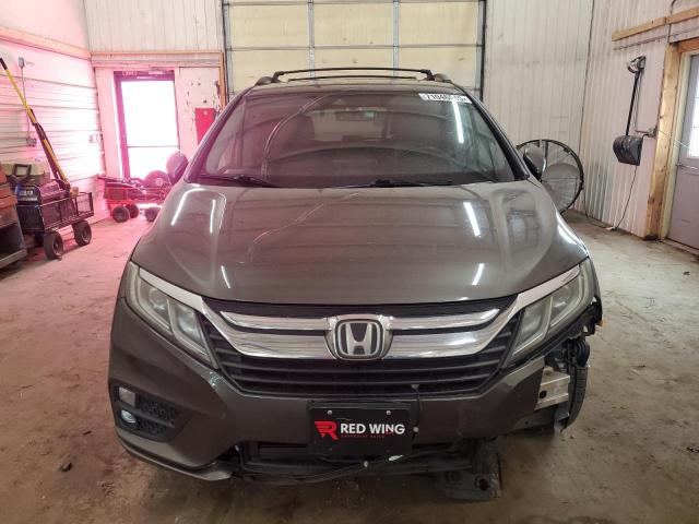 5FNRL6H78JB013469 - 2018 HONDA ODYSSEY EXL GRAY photo 5