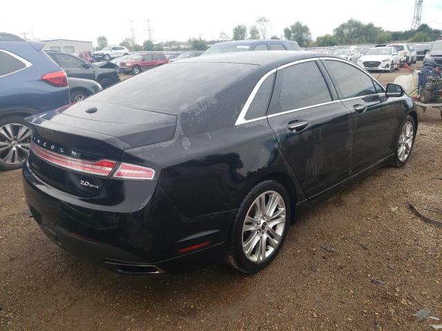 3LN6L2G97GR617614 - 2016 LINCOLN MKZ BLACK photo 3