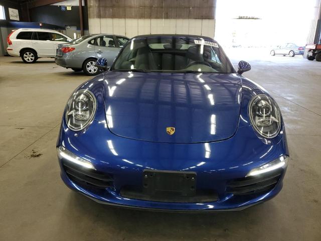 WP0CA2A96DS141359 - 2013 PORSCHE 911 CARRERA BLUE photo 5