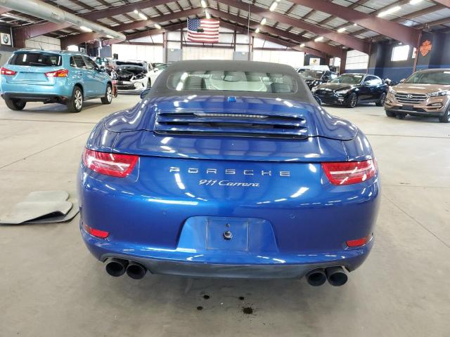 WP0CA2A96DS141359 - 2013 PORSCHE 911 CARRERA BLUE photo 6