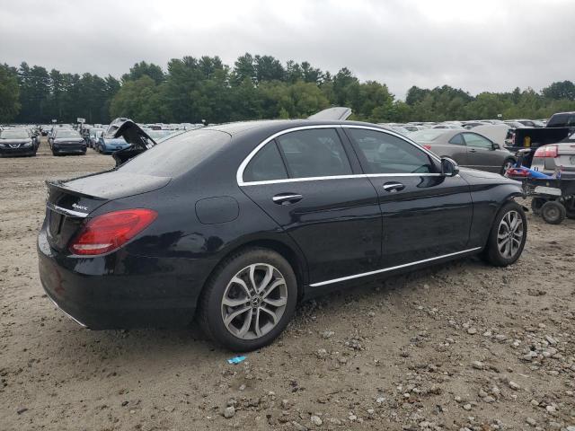 55SWF4KB3JU235010 - 2018 MERCEDES-BENZ C 300 4MATIC BLACK photo 3