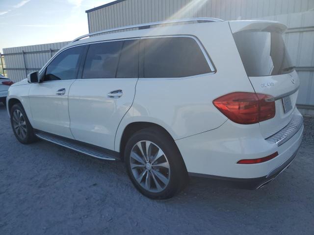 4JGDF7CE7DA218805 - 2013 MERCEDES-BENZ GL 450 4MATIC WHITE photo 2