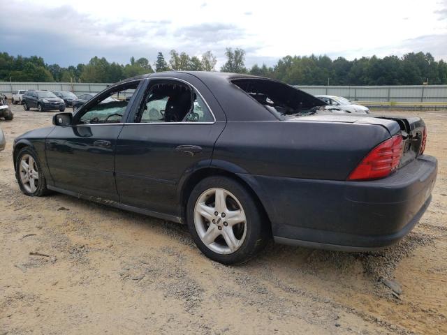 1LNHM86S32Y643943 - 2002 LINCOLN LS Noir photo 2