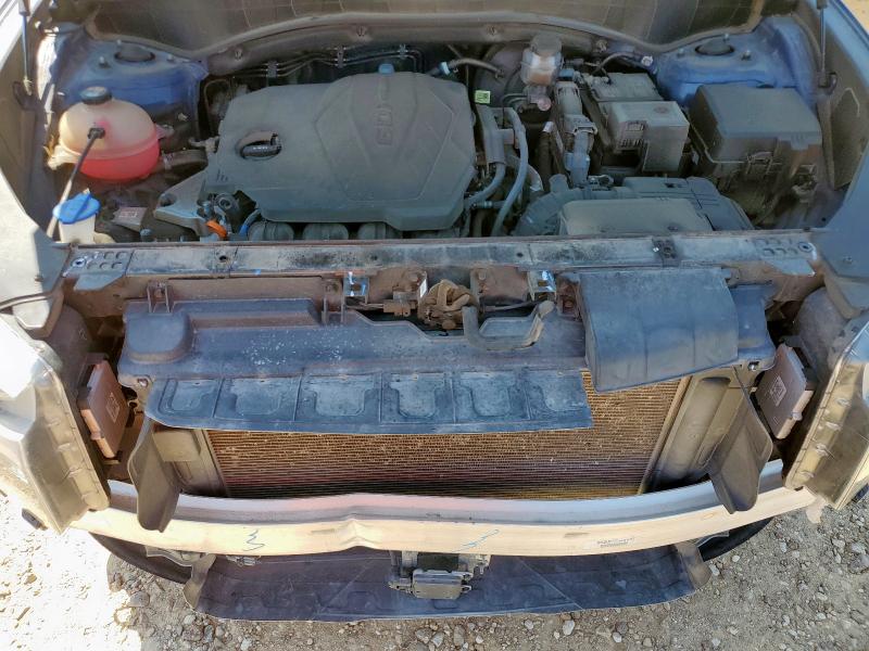 5NMS24AJ0NH436078 - 2022 HYUNDAI SANTA FE SEL BLUE photo 11