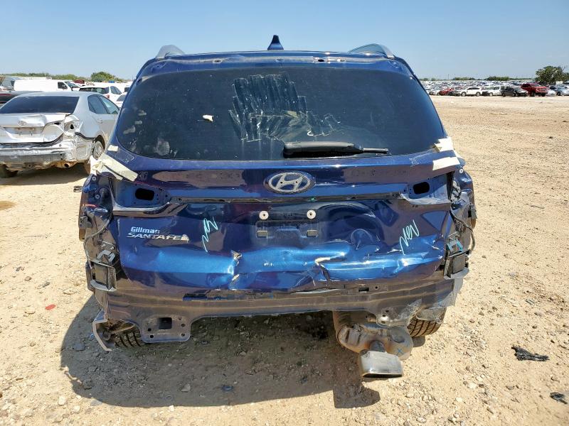 5NMS24AJ0NH436078 - 2022 HYUNDAI SANTA FE SEL BLUE photo 6